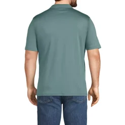 Men's Short Sleeve Cotton Supima Polo Shirt with Pocket