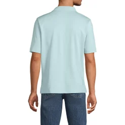 Men's Short Sleeve Cotton Supima Polo Shirt with Pocket