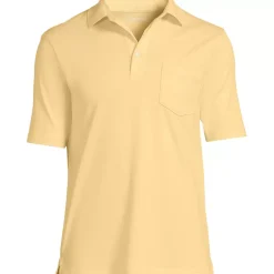 Men's Short Sleeve Cotton Supima Polo Shirt with Pocket