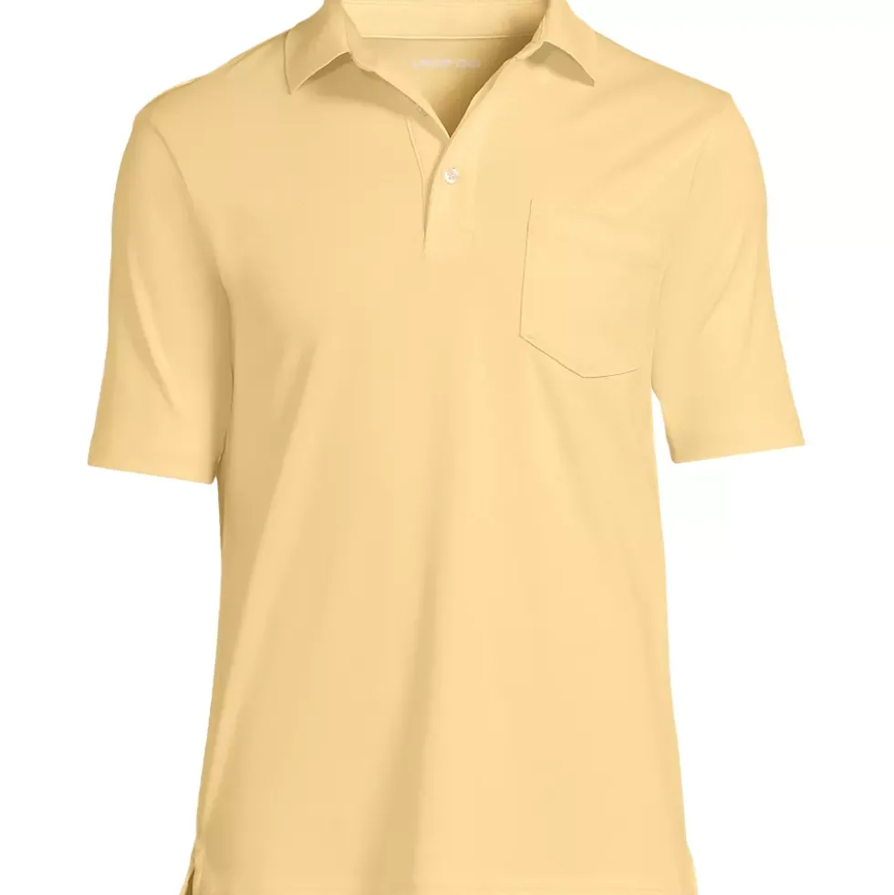 Men's Short Sleeve Cotton Supima Polo Shirt with Pocket