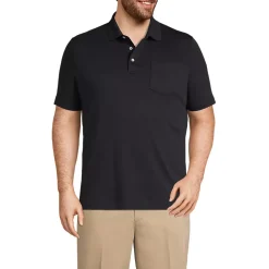 Men's Short Sleeve Cotton Supima Polo Shirt with Pocket