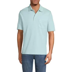 Men's Short Sleeve Cotton Supima Polo Shirt with Pocket