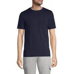 Men's Short Sleeve Cotton Supima Tee With Pocket
