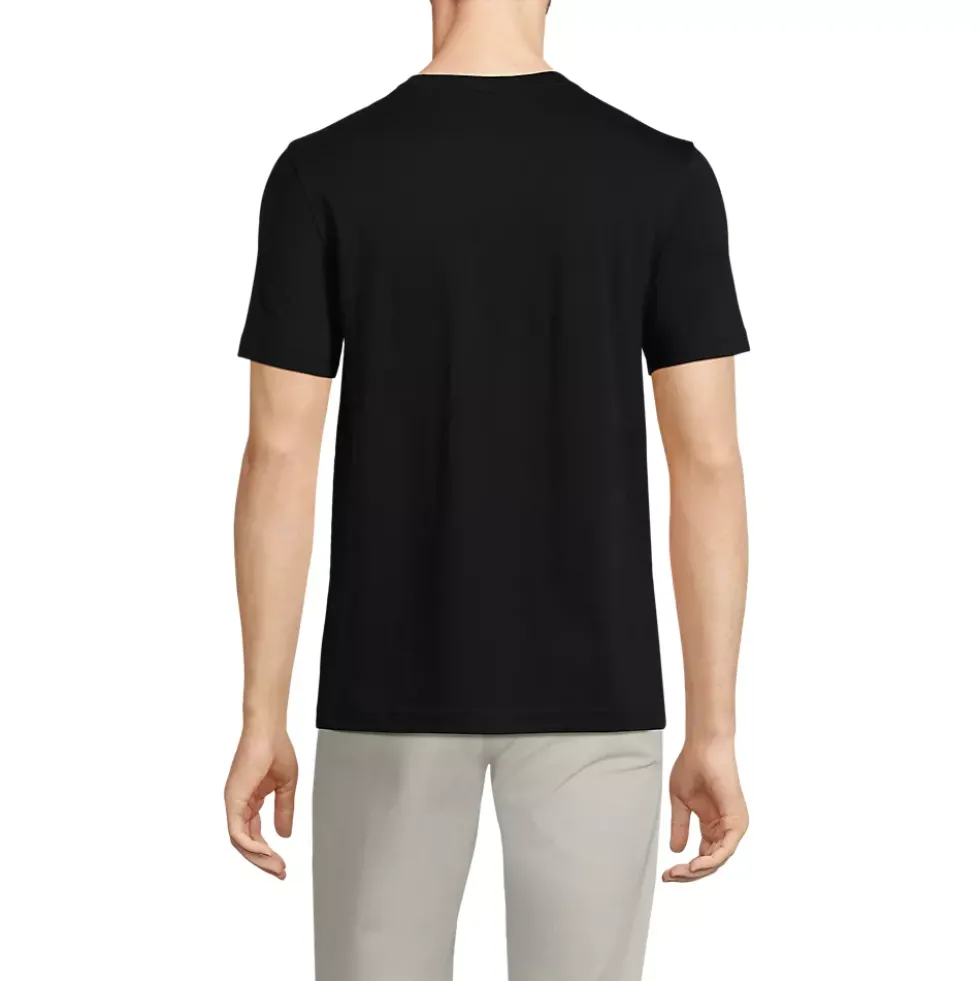 Men's Short Sleeve Cotton Supima Tee With Pocket