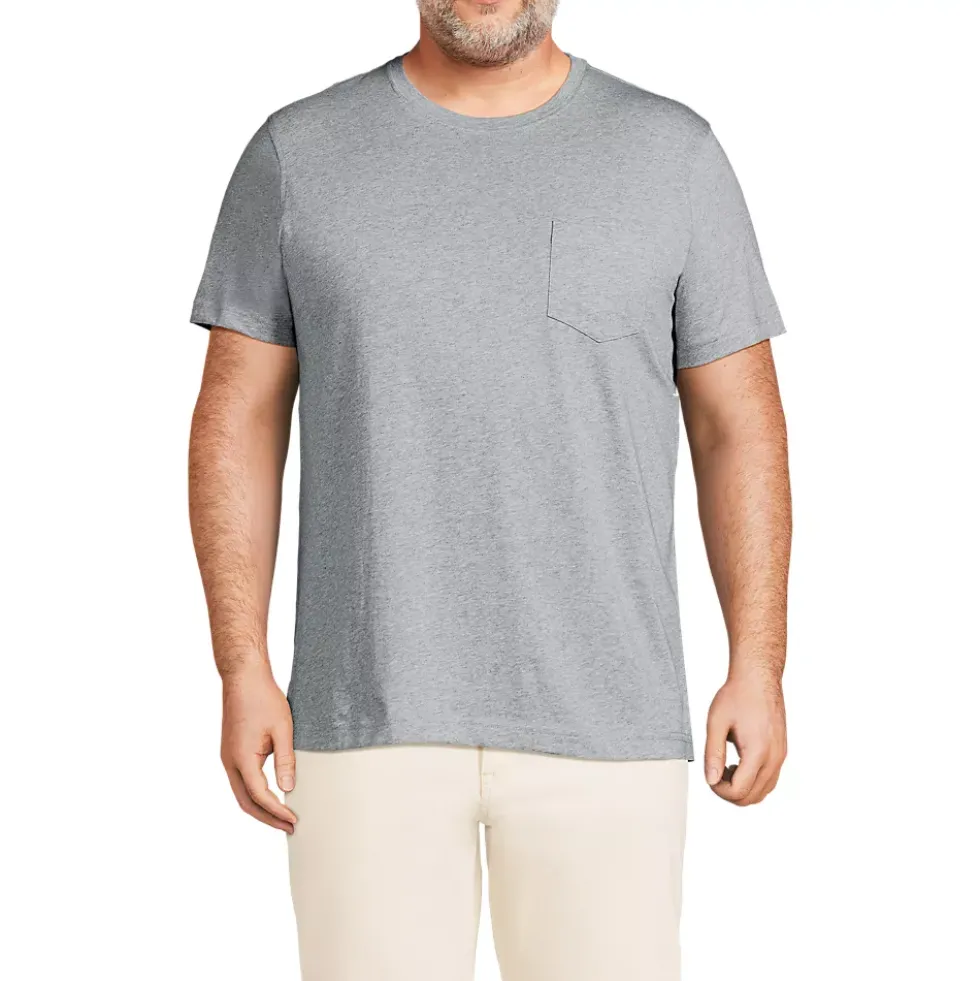 Men's Short Sleeve Cotton Supima Tee With Pocket