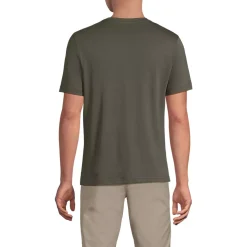 Men's Short Sleeve Cotton Supima Tee With Pocket