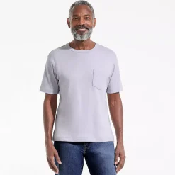 Men's Short Sleeve Cotton Supima Tee With Pocket