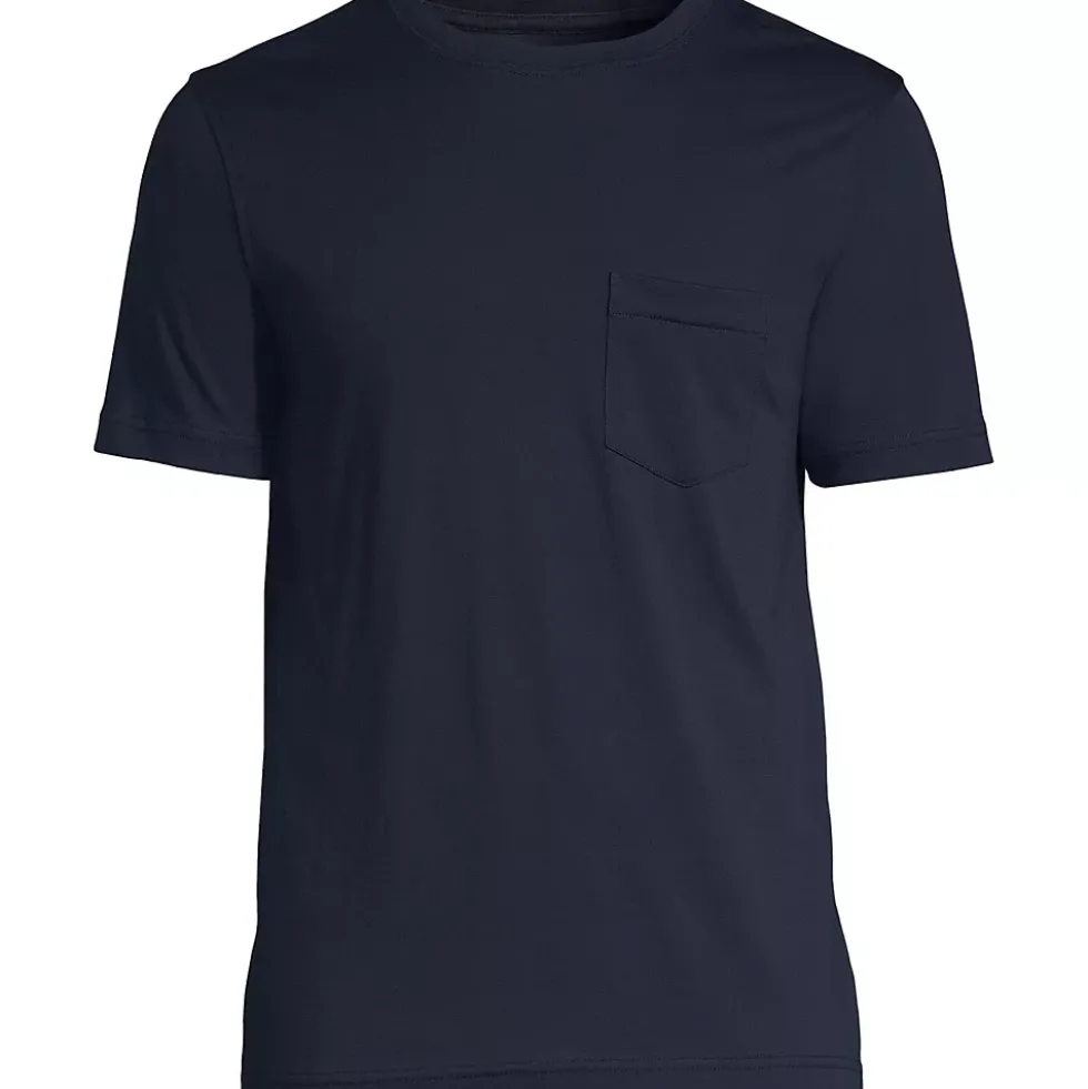 Men's Short Sleeve Cotton Supima Tee With Pocket