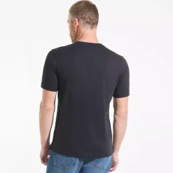 Men's Short Sleeve Cotton Supima Jersey Henley
