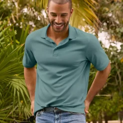 Men's Short Sleeve Cotton Supima Polo Shirt