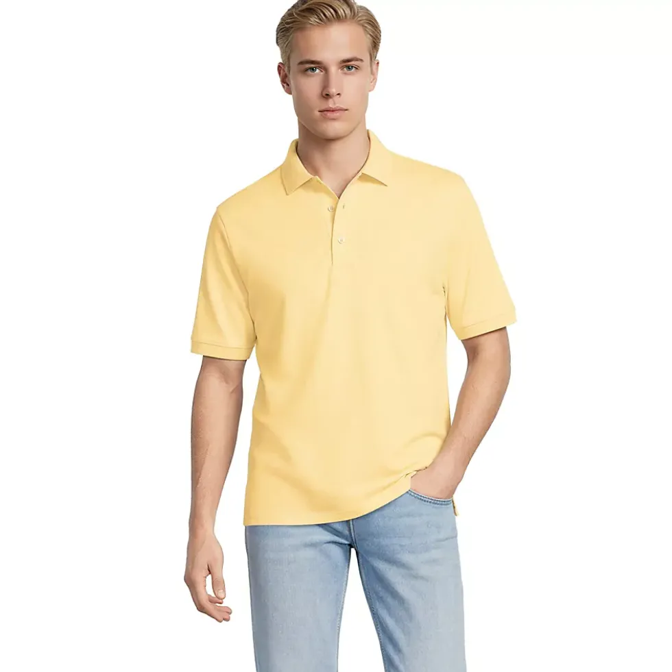 Men's Short Sleeve Cotton Supima Polo Shirt