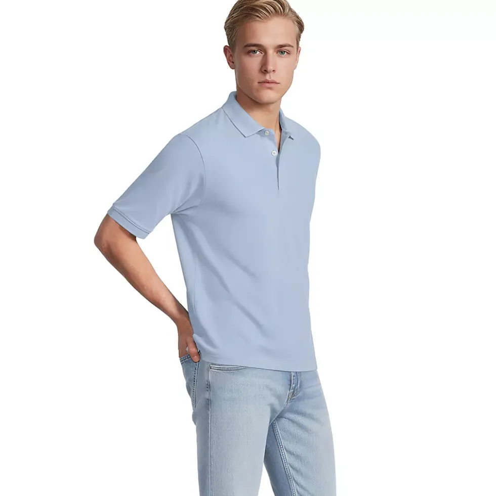 Men's Short Sleeve Cotton Supima Polo Shirt