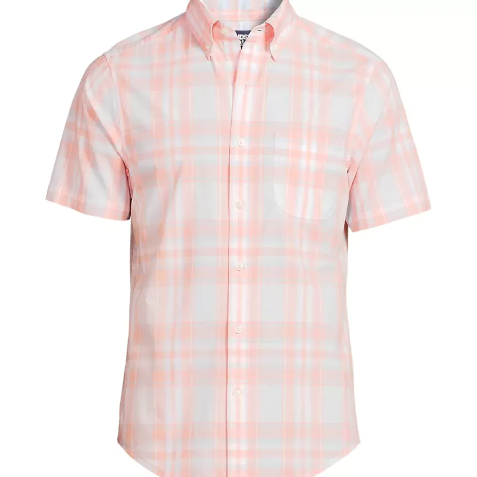 Men's Short Sleeve Essential Lightweight Poplin