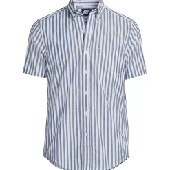 Men's Short Sleeve Essential Lightweight Poplin