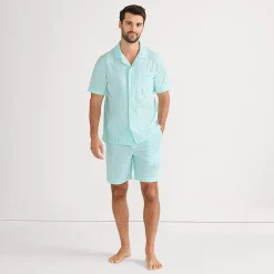 Men's Short Sleeve Essential Pajama Shirt