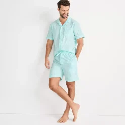Men's Short Sleeve Essential Pajama Shirt