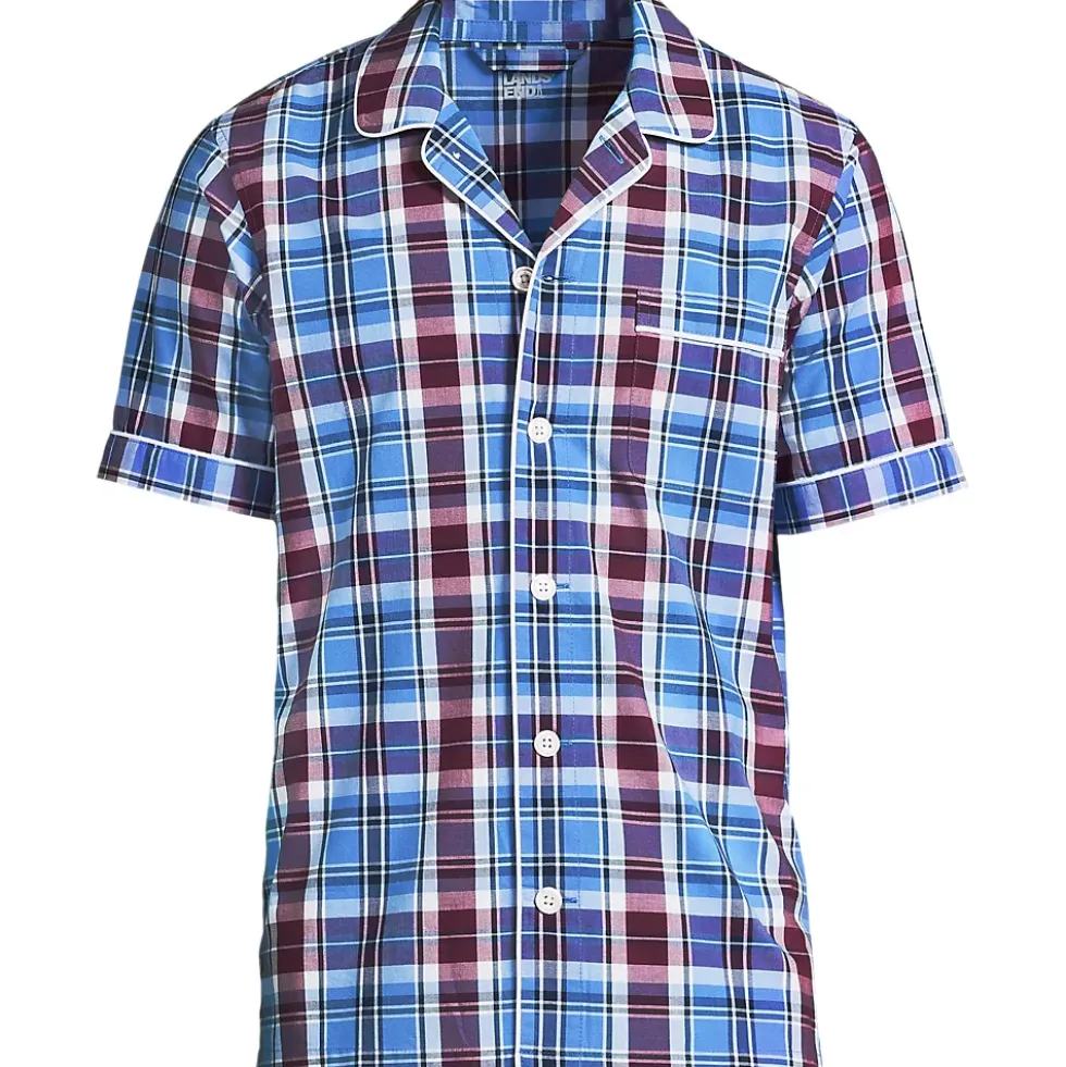 Men's Short Sleeve Essential Pajama Shirt