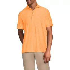 Men's Short Sleeve Flex Performance Pieced Yoke Polo