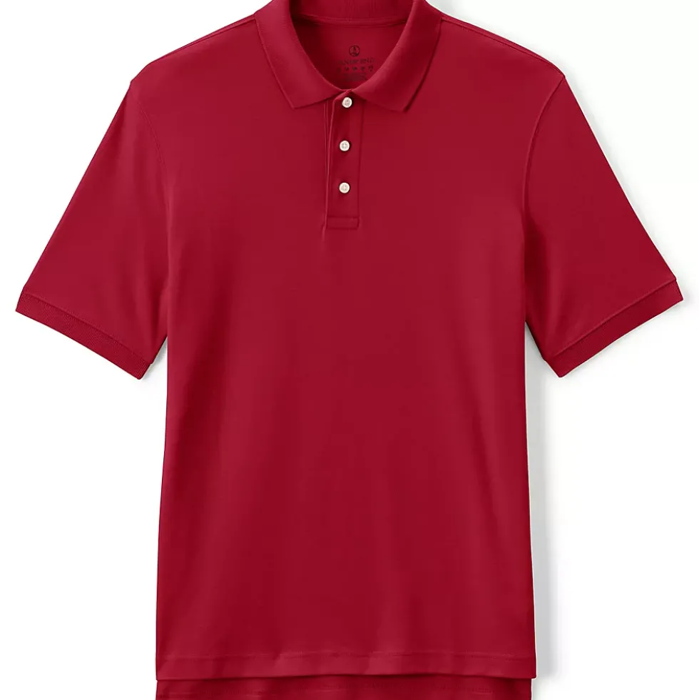 Men's Short Sleeve Interlock Polo Shirt