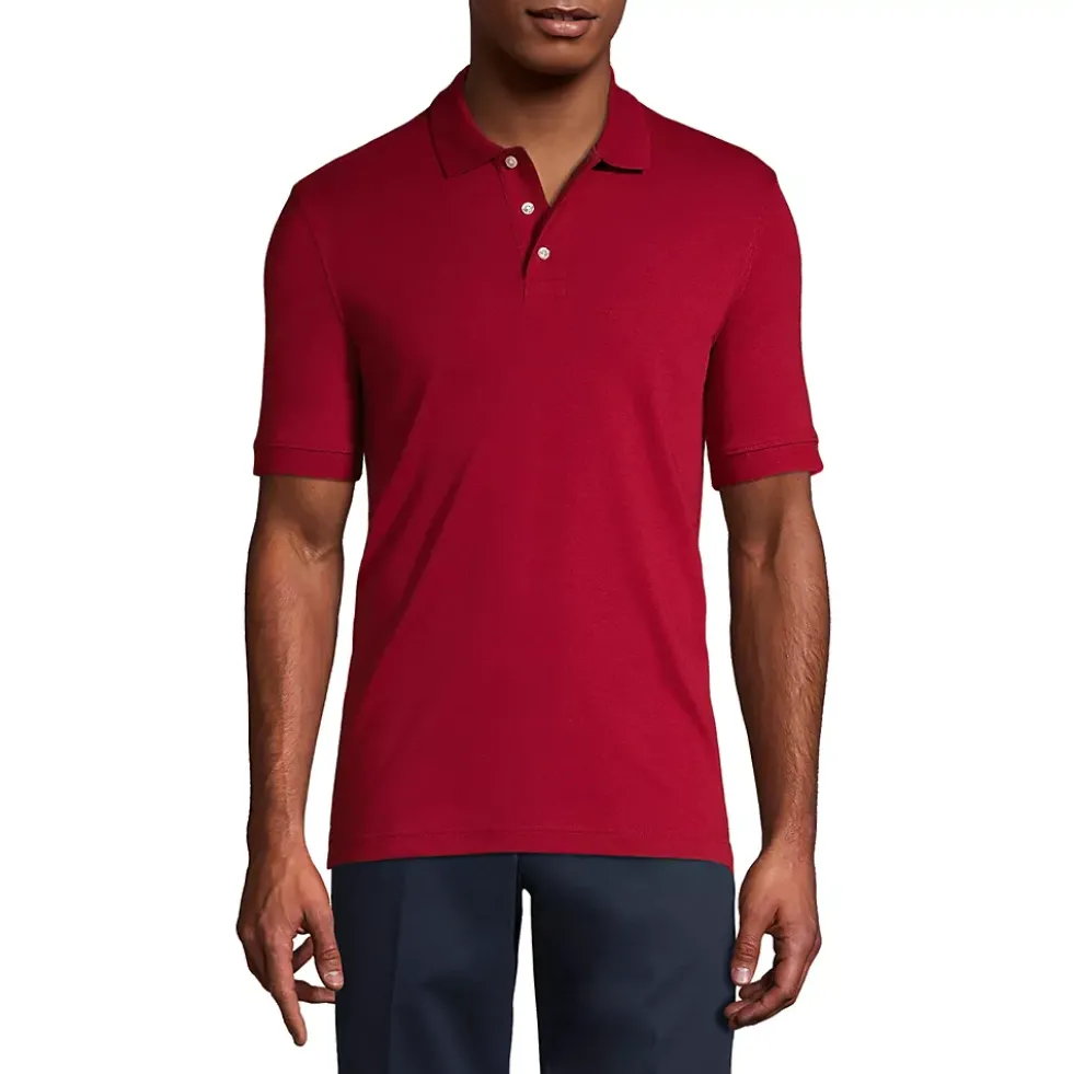 Men's Short Sleeve Interlock Polo Shirt