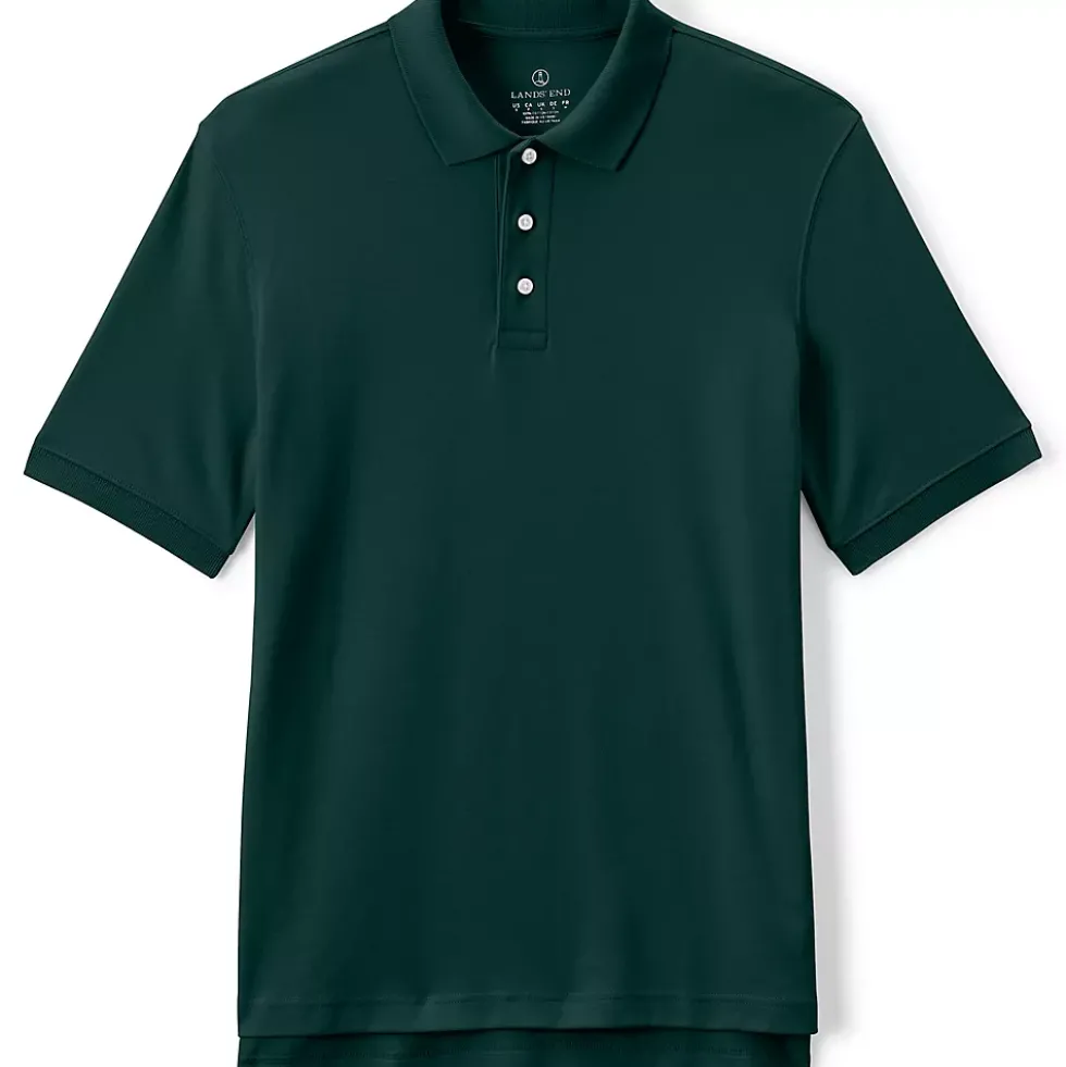 Men's Short Sleeve Interlock Polo Shirt