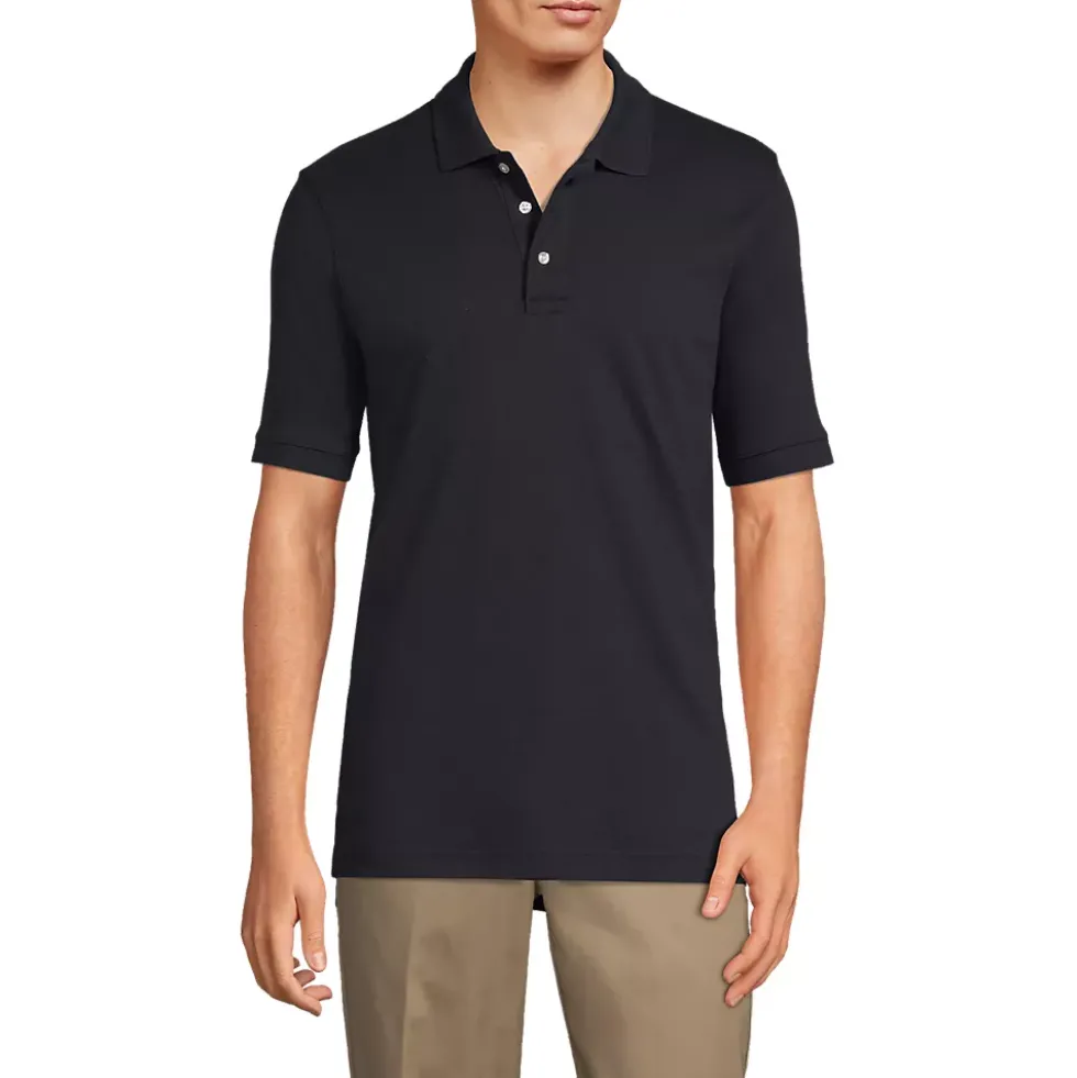 Men's Short Sleeve Interlock Polo Shirt