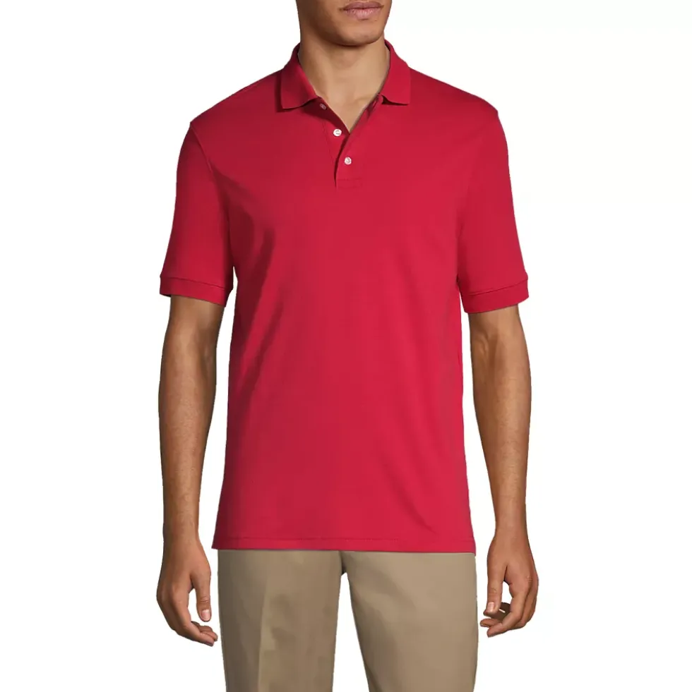 Men's Short Sleeve Interlock Polo Shirt