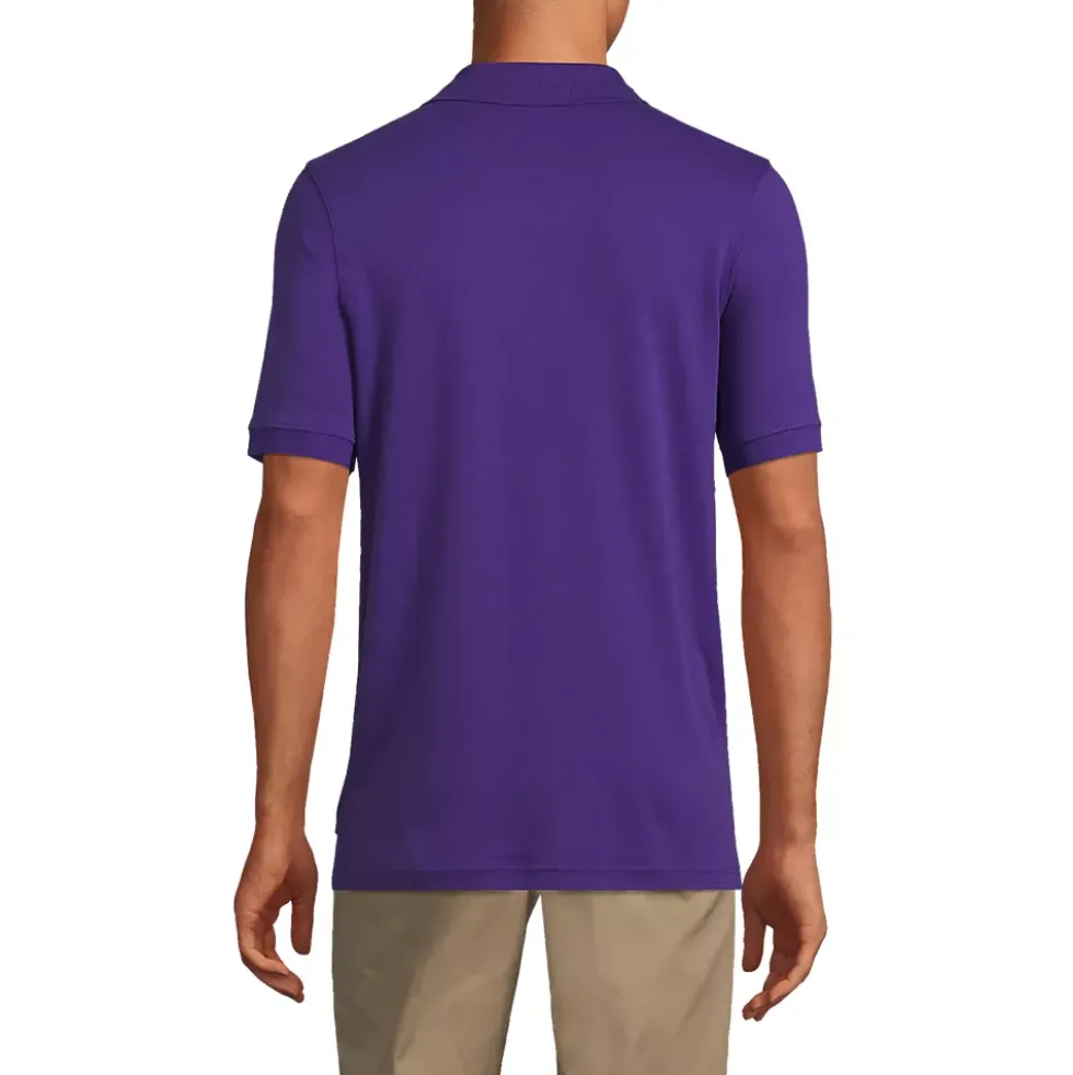 Men's Short Sleeve Interlock Polo Shirt