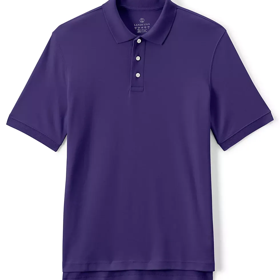 Men's Short Sleeve Interlock Polo Shirt