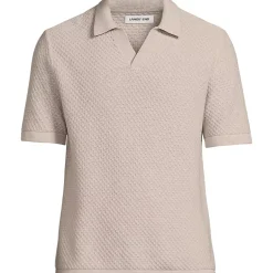 Men's Short Sleeve Johnny Collar Polo