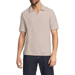 Men's Short Sleeve Johnny Collar Polo