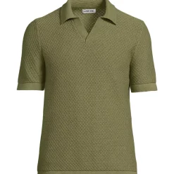 Men's Short Sleeve Johnny Collar Polo