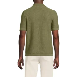 Men's Short Sleeve Johnny Collar Polo