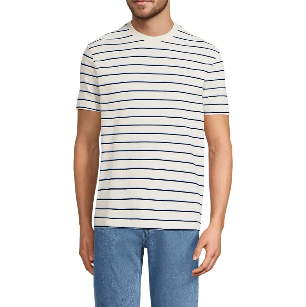 Men's Short Sleeve Knit Terry Tee