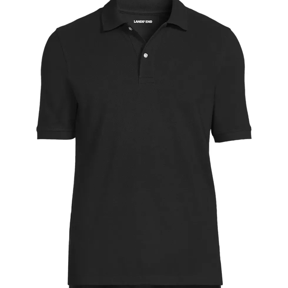 Men's Short Sleeve Mesh Polo Shirt