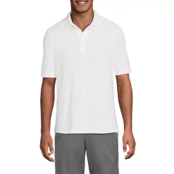 Men's Short Sleeve Mesh Polo Shirt