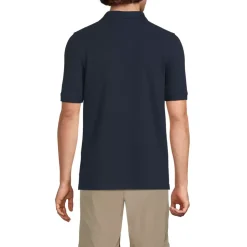 Men's Short Sleeve Mesh Polo Shirt