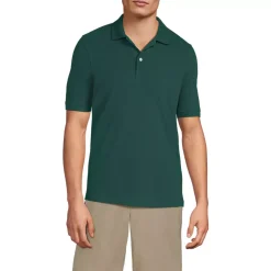 Men's Short Sleeve Mesh Polo Shirt