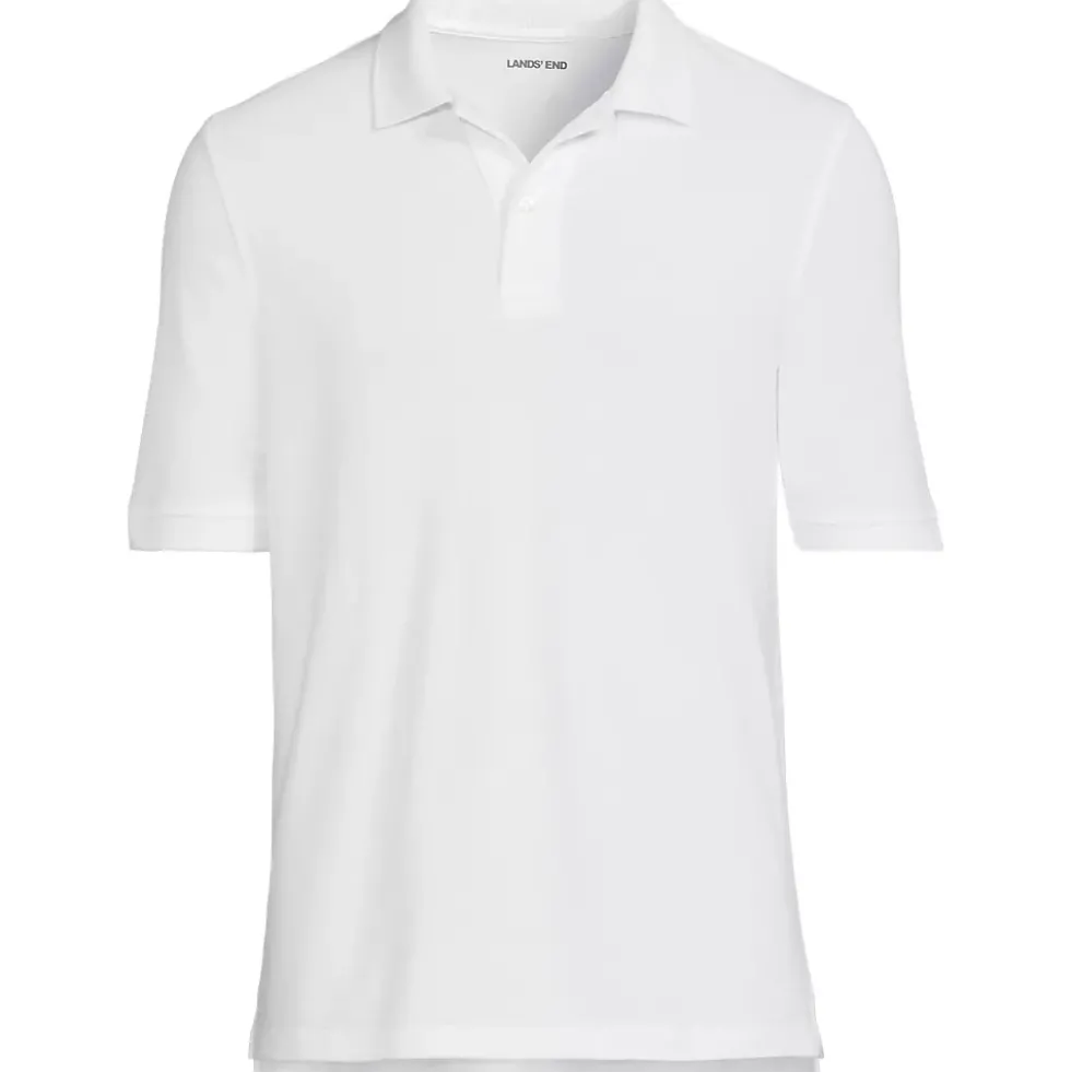 Men's Short Sleeve Mesh Polo Shirt