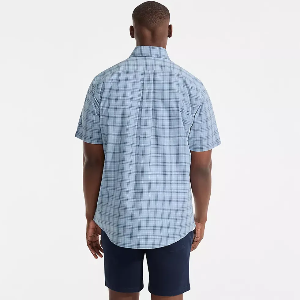Men's Short Sleeve No Iron Twill Shirt