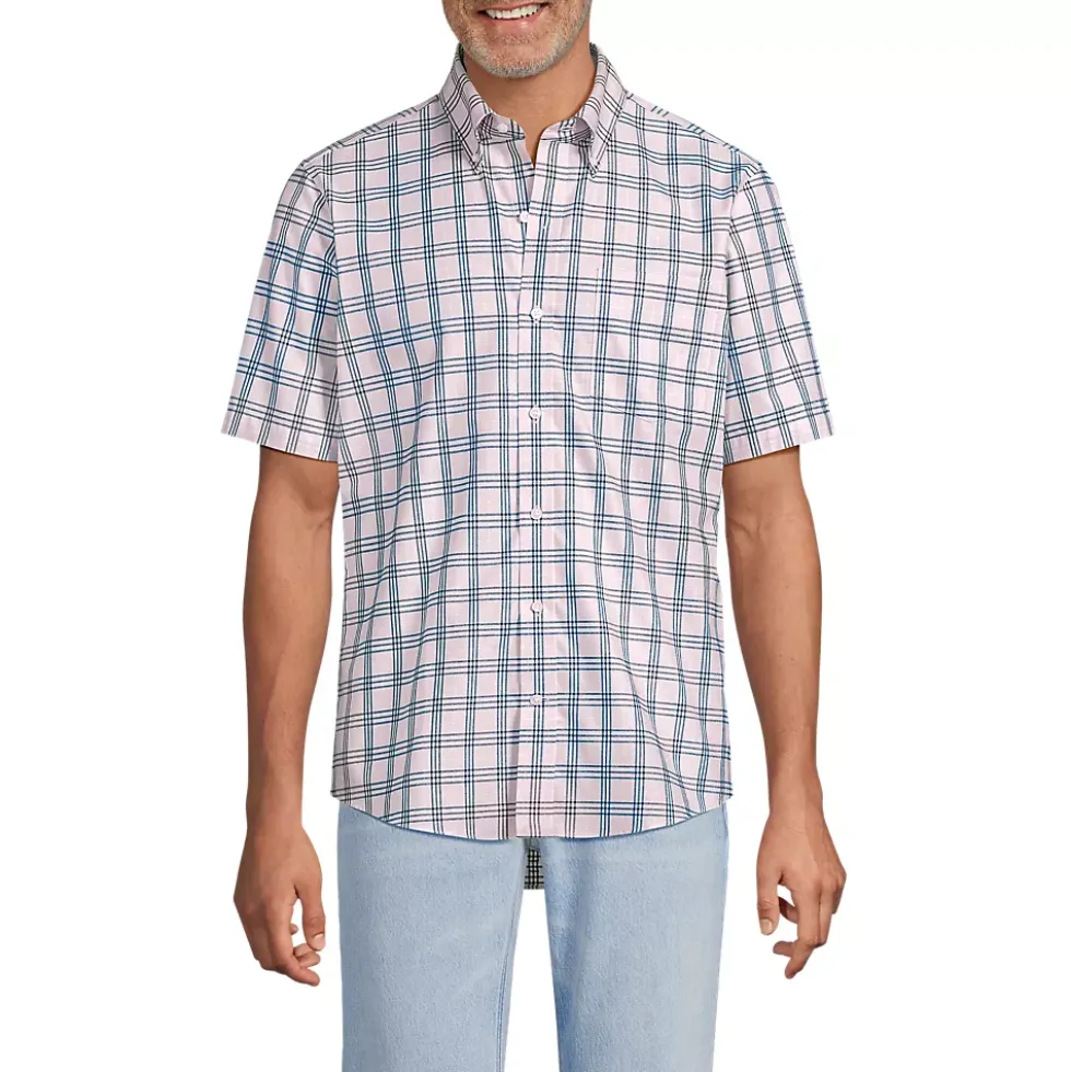 Men's Short Sleeve No Iron Twill Shirt