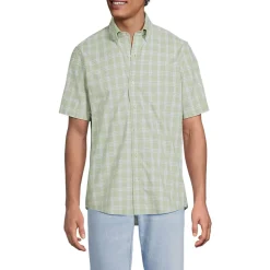 Men's Short Sleeve No Iron Twill Shirt