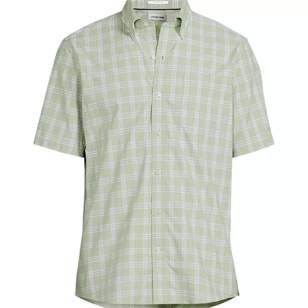 Men's Short Sleeve No Iron Twill Shirt