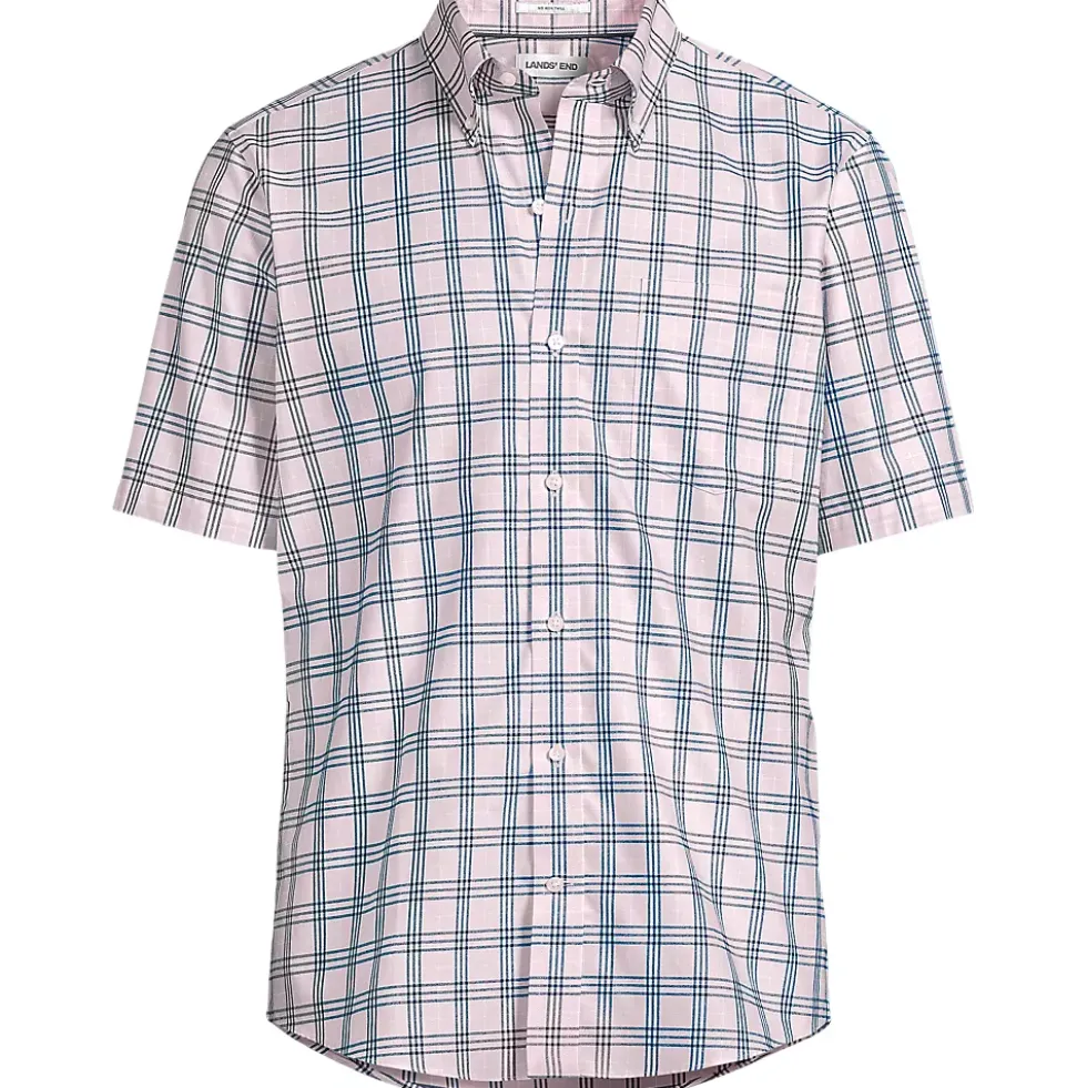 Men's Short Sleeve No Iron Twill Shirt