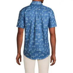 Men's Short Sleeve No Iron Twill Shirt