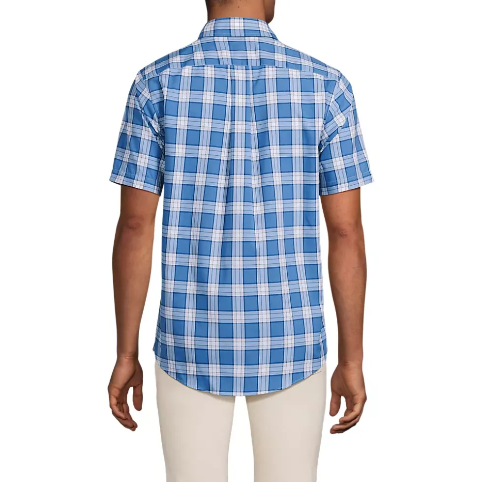 Men's Short Sleeve No Iron Twill Shirt