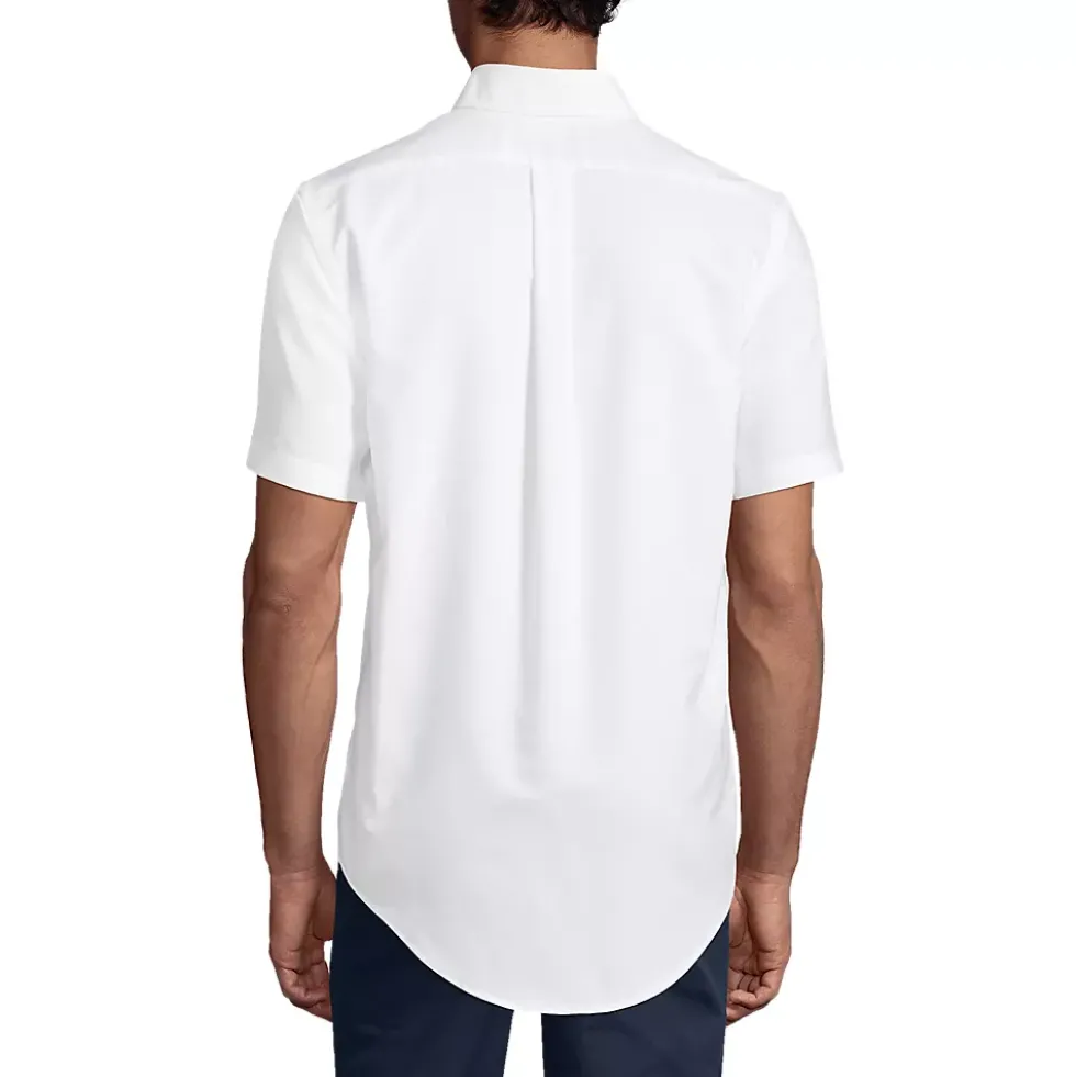 Men's Short Sleeve Oxford Dress Shirt