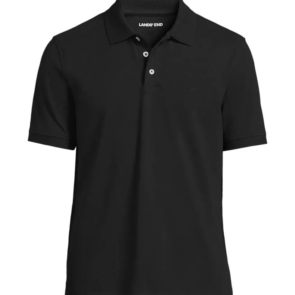 Men's Short Sleeve Performance Mesh Pique Polo