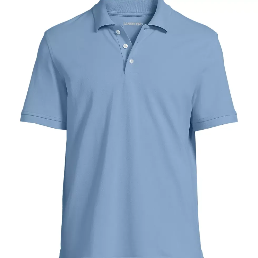 Men's Short Sleeve Performance Mesh Pique Polo