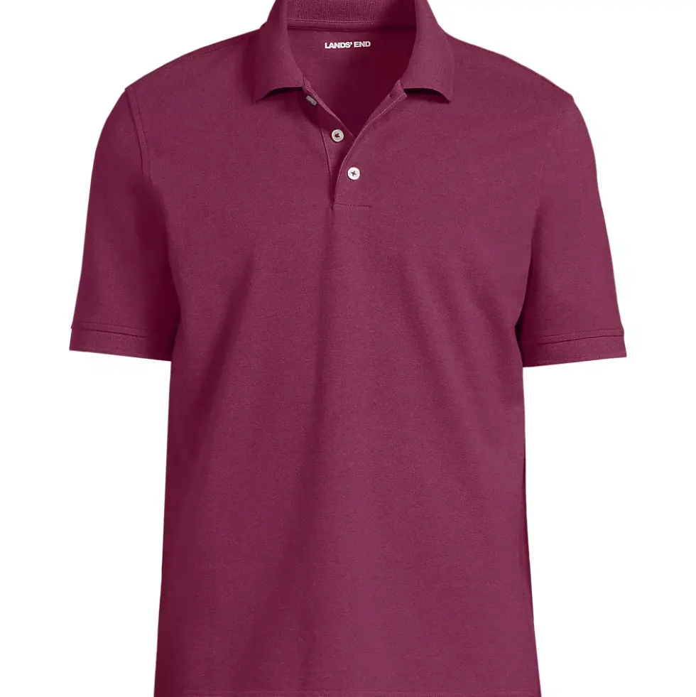 Men's Short Sleeve Performance Mesh Pique Polo